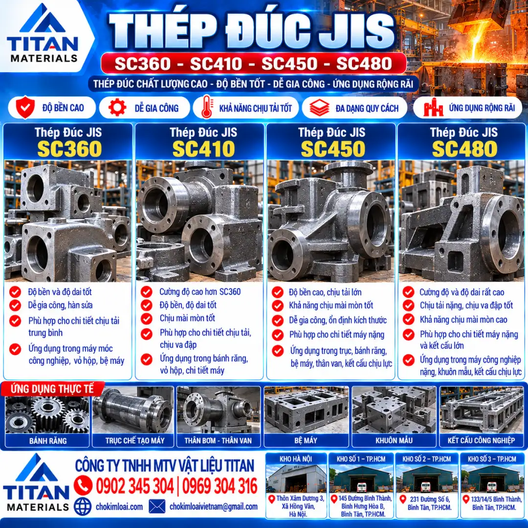 THÉP ĐÚC ASTM A216 WCC